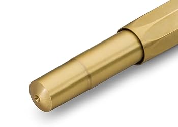 カヴェコ ブラススポーツ万年筆 ペン先M Kaweco 万年筆 ブラス スポーツ M 中字 / 真鍮製ボディが素敵な
